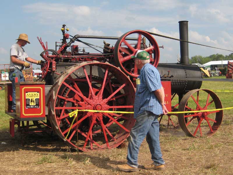 Avery engine restored at Nowthen