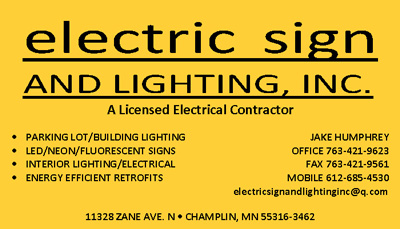 Electric Sign and Lighting
