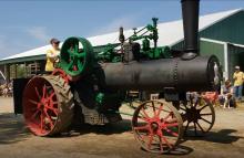 Case Steam Engine in the parade