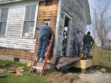 Restoring a one room school house