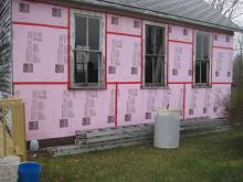 Restoring a one room school house