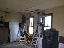 Restoring a one room school house