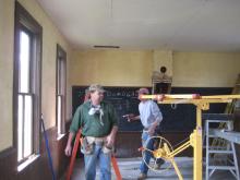 Restoring a one room school house