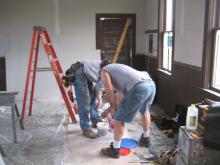 Restoring a one room school house