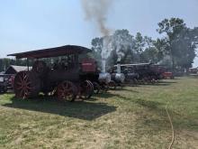 Steam Engines getting started for the day