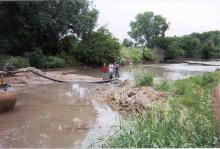 Recovering the Avery from the river